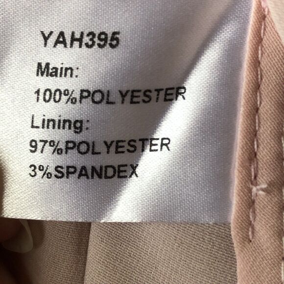 Kunling Sequin Lined Short Sleeve Rose Mauve Dress Size 16 NWT - Picture 10 of 12